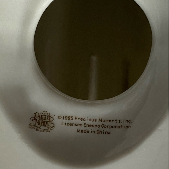 Mint Precision Moments Porcelain Figurines-Noah’s Ark Bank & Little Girl w/Goose - Picture 14 of 16